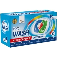 Capsules for washing Pro Wash All in 1 Universal 32 pcs. (4823128001997)