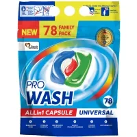 Capsules for washing Pro Wash All in 1 Universal 78 pcs. (4260637723000)