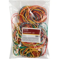 Rubber bands for money Delta by Axent assorted colors, 200g (D4621)