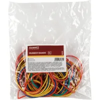 Rubber bands for money Delta by Axent assorted colors, 50g (D4620)