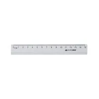 Лінійка Buromax 15см, steel (BM.5810-15)