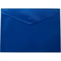 Folder - envelope Buromax A5, with a button, blue (BM.3935-02)