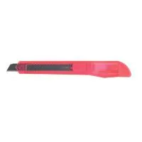 Office knife Buromax 9mm, transparent plastic, assorted colors, JOBMAX (BM.4631)