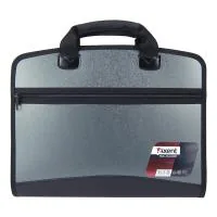 Folder - briefcase Axent A4, 4 compartments, gray metallic (1621-11-А)