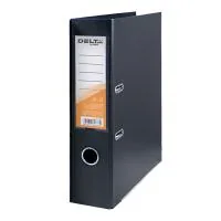 Folder - recorder Delta by Axent double-sided PP 7.5 cm, assembled, black (D1712-01C)