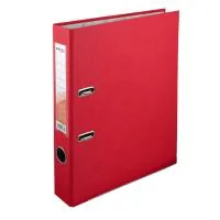 Folder - recorder Delta by Axent PP 5 cm, assembled, red (D1713-06C)