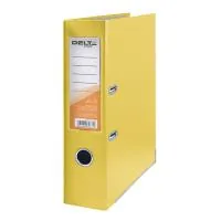 Folder - recorder Delta by Axent PP 7.5 cm, assembled, yellow (D1714-08C)