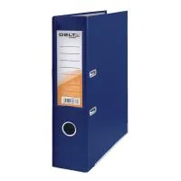Folder - recorder Delta by Axent PP 7.5 cm, assembled, blue (D1714-02C)
