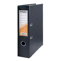 Folder - recorder Delta by Axent PP 7.5 cm, assembled, black (D1714-01C)