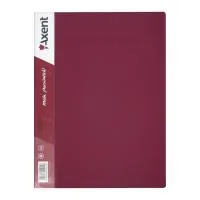 File folder Axent 10 sheet protectors, burgundy (1010-04-А)