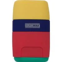 Sharpener Buromax RUBBER TOUCH /large, container, eraser (BM.4771-1)