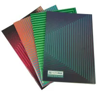 Office book Buromax A4, 48 liters, cell, offset, cardboard cover (BM.2426)