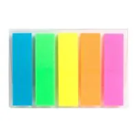 Sticker-bookmark Axent Plastic bookmarks 5x12x45mm, 125 pcs (D2450-01)