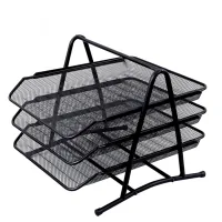 Paper tray H-Tone horizontal, 3 in 1, metal, 35x29.5x27.5 cm (TRAYH-HT-JJ41223)