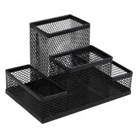 Desktop set H-Tone metal, 15.3x10.3x10 cm, black (SET-HT-JJ41208)