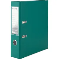 Folder - recorder Axent A 4 PP 7.5 cm, assembled, dark green (D1714-23C)