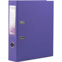 Folder - recorder Axent A 4 PP 7.5 cm, assembled, purple (D1714-11C)
