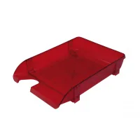 Paper tray Arnica horizontal, plastic, red (80504)