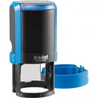 Trodat Stamping and Stamping Equipment for D42mm Round Stamp with Cap, Blue (4642 Blue)