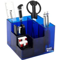 Axent Cube Desk Set, Blue (2106-02-A)