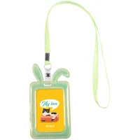 Badge Kite Bunny, with holographic effect, green (K22-449-03)