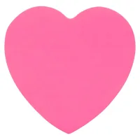 Paper for notes Axent with an adhesive layer heart 70x70mm, 50 sheets (2443-01-A)
