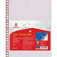 File Optima A4+ 40 μm glossy with color ornament, 100 pieces (O35106)