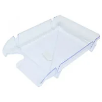 Paper tray Economix horizontal Compact plastic, transparent (E80602)