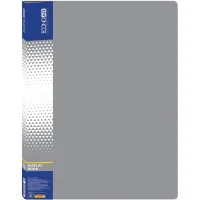Economix A4 file folder with 10 files, gray (E30601-10)