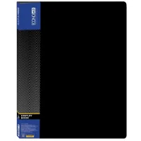Economix A4 file folder with 30 files, black (E30603-01)