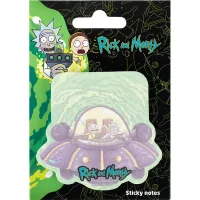 Папір для нотаток Kite з клейким шаром Rick and Morty 70х70 мм, 50 аркушів (RM23-298-1)