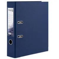 Folder - recorder Axent A4+ double-sided 7.5 cm Dark blue (D1712-12C)