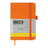 Notebook Buromax ETALON 95x140, 96 sheets cell orange (BM.296160-11)