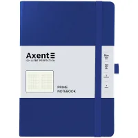 Книга записна Axent Partner Prime 145x210 мм 96 аркушів, клітинка синя (8305-38-A)