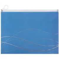 Axent zip-lock folder A4 Waves-2 (1497-41-A)