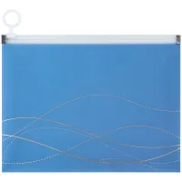 Папка на блискавці Axent zip-lock А5 Waves-2 (1498-41-A)