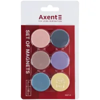 Magnet Axent 32 mm, 6 pcs., Morandi (9827-А)