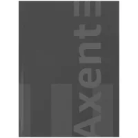 Notebook Axent A4 One color, 96 sheets cell, gray (8426-4-A)