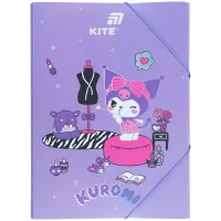 Папка на резинках Kite A4 Kuromi (HK25-247-1)