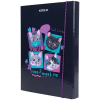 Папка для зошитів Kite В5 на гумці So Sweet, картон (K23-210-1)