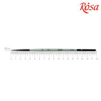 Пензлик для малювання Rosa Єнот круглий OASIS 188, № 0 (4823098516965)