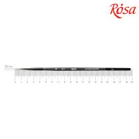 Пензлик для малювання Rosa Мікс білка/соболь круглий, лайнер, WAVE 148, № 0 (4823098516859)