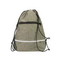 Cool For School Shoe Bag 2 Zippers With Extension Unisex Brown (CF85759-07)