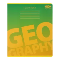 Зошит ZiBi предметний GRADIENT 48 аркушів клітинка, географія (ZB.1702-04)
