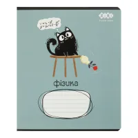 ZiBi subject notebook CRAZY CAT 48 sheets cell, physics (ZB.1703-17)