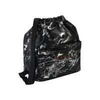 Cool For School Shoe Bag Black with Pocket (CF87314)