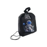 Cool For School Shoe Bag Black with Pocket (CF87305)