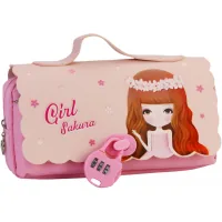 Cool For School pencil case 1 compartment Pink (CF7473-pink)