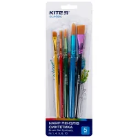 Kite Classic painting brush set of 5 synthetic brushes 1, 4, 5, 6, 10 (K-332)