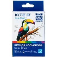 Jumbo Classic colored Kite chalk, 12 colors (K-075)